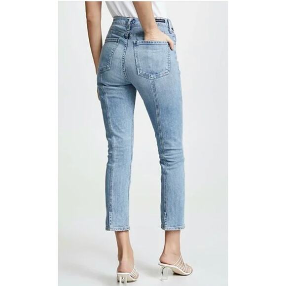 Citizens of Humanity - Olivia Seam High Rise Slim Crop Jeans - Picture 1 of 8